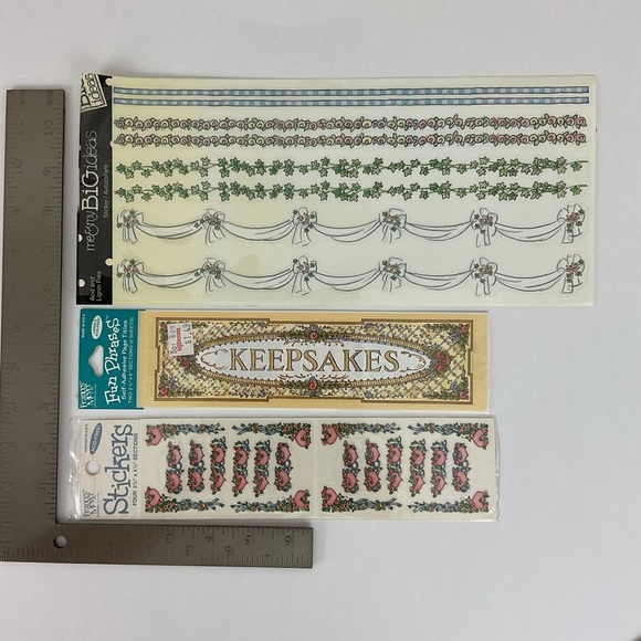 90s scrapbooking sticker & paper collection pen pal journal embellishments - Picture 6 of 7